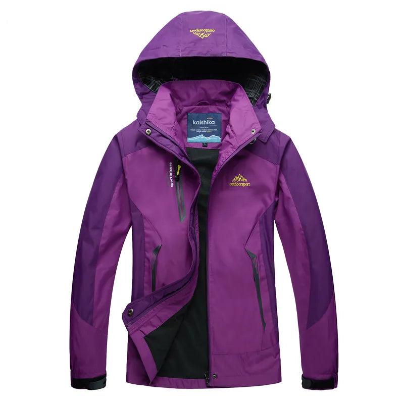 Robin | Women's Waterproof Rain Jacket with Hood and Lining