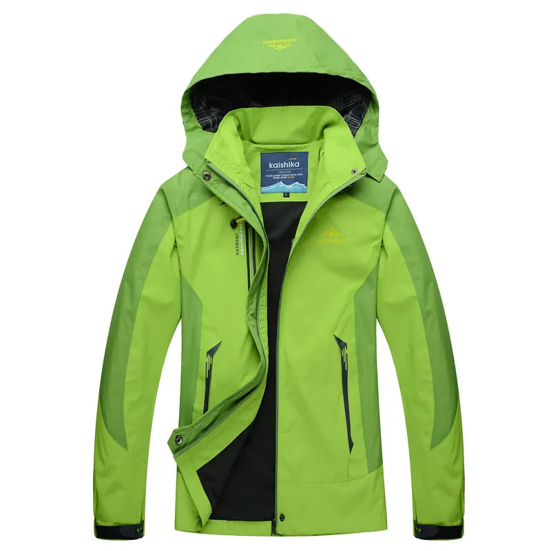 Robin | Women's Waterproof Rain Jacket with Hood and Lining