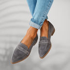 Timeless Suede Women's Loafers with Pointed Toe