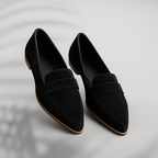 Timeless Suede Women's Loafers with Pointed Toe