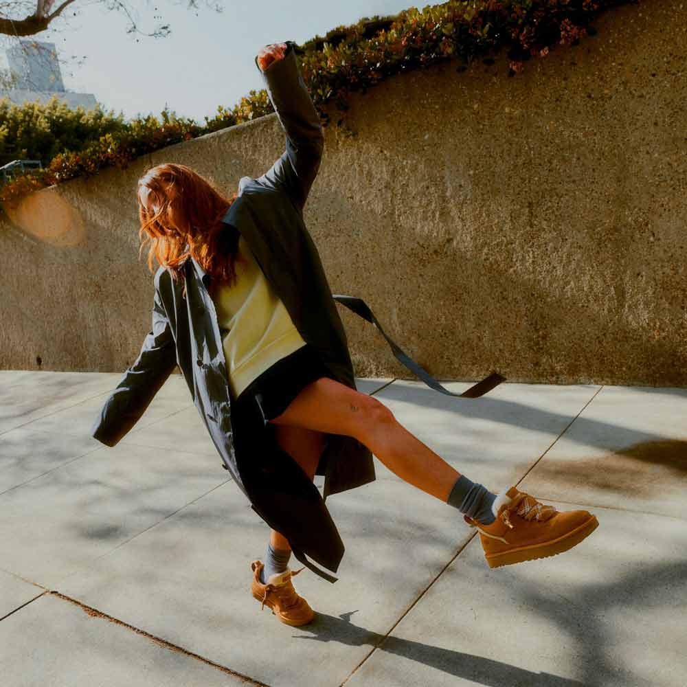 Unisex Platform Sneakers with Lined Interior