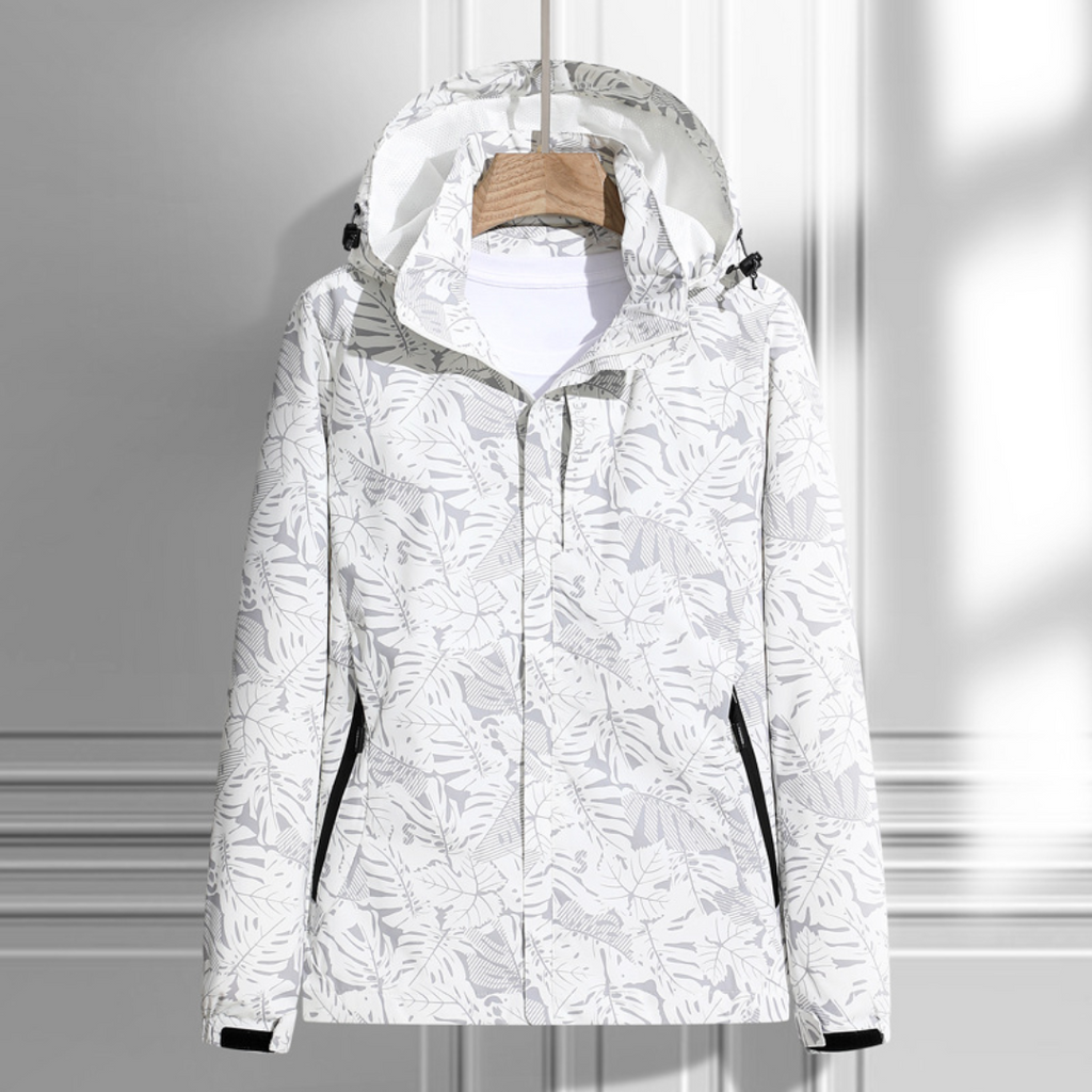 Lia | Women's Hooded Jacket with Zipper Waterproof Lightweight