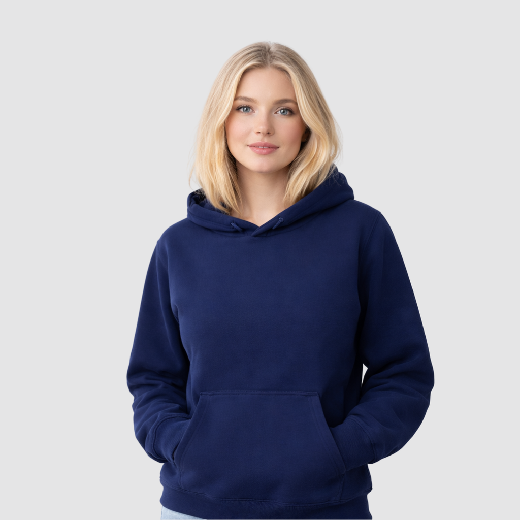 Elcevi | Hooded Sweatshirt with Long Sleeves For Women