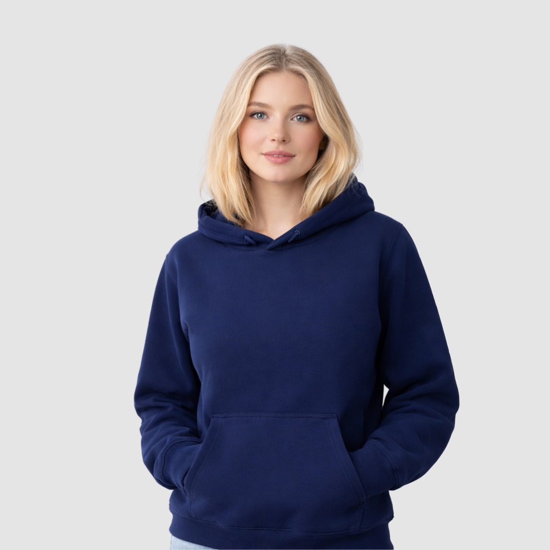 Elcevi | Hooded Sweatshirt with Long Sleeves For Women