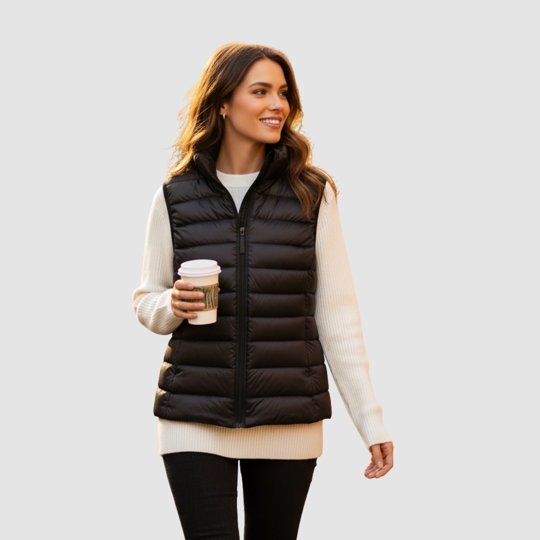 Elcevi | Ultralight Down Vest For Women