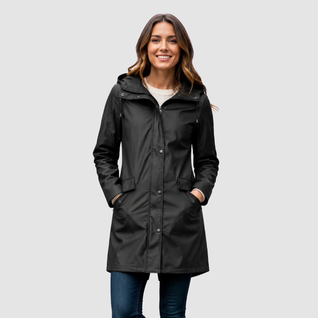 Elcevi | Stylish Waterproof Rain Jacket Cut For Women