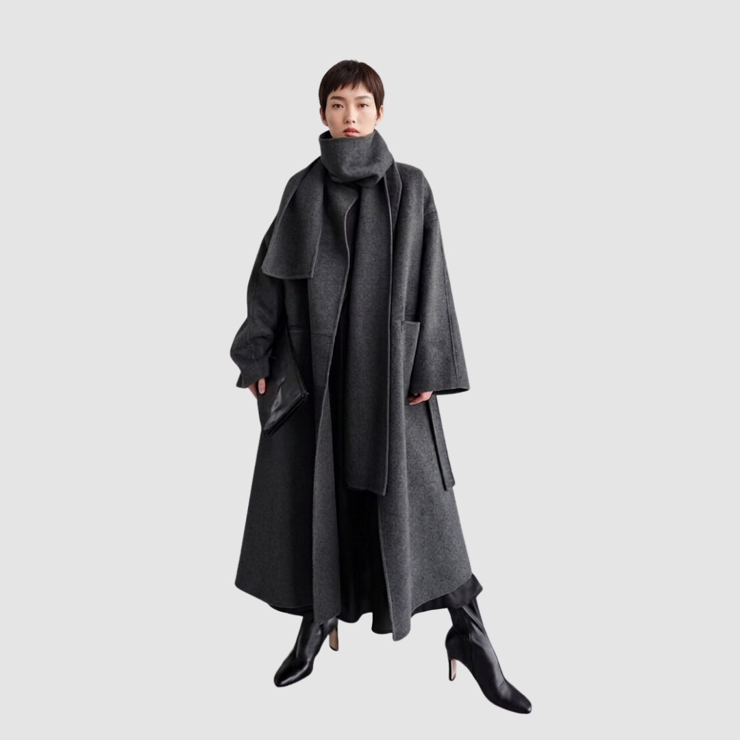 Elcevi | Tailored Wool Winter Coat For Women