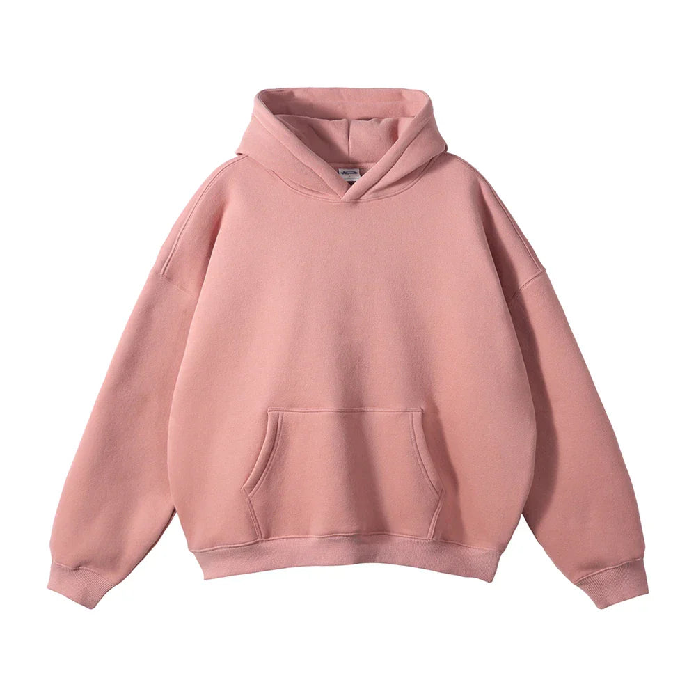 Leo | Oversized Hoodie with Hood and Warm Fleece Lining