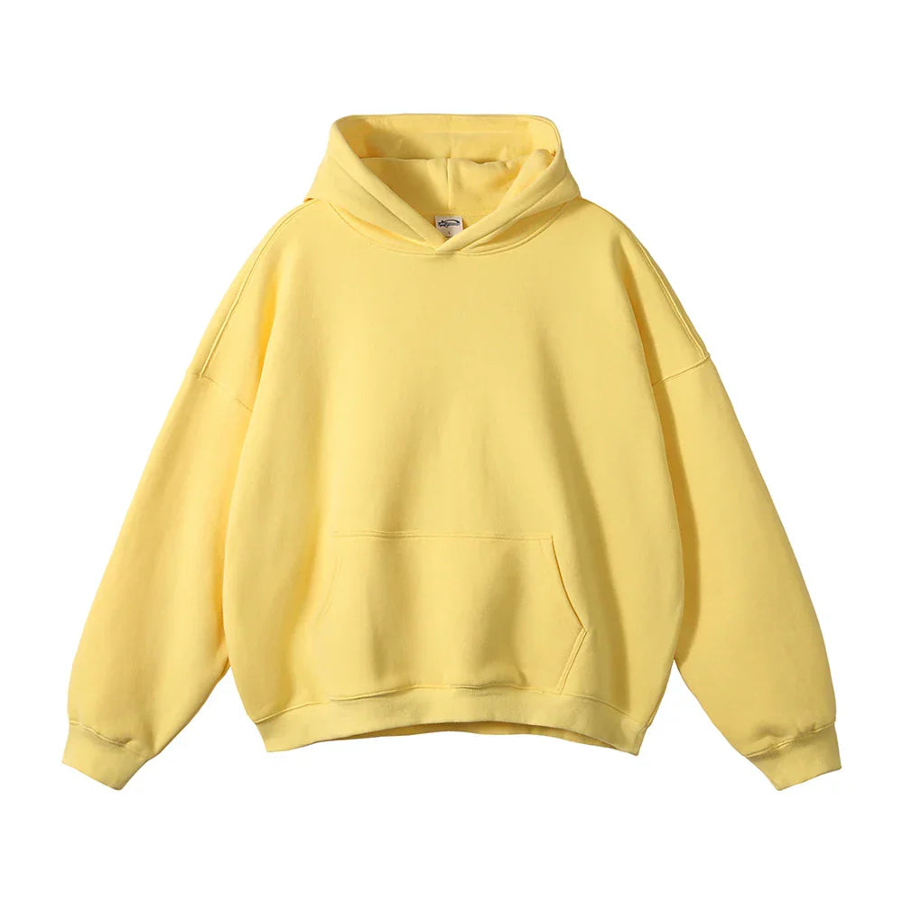 Leo | Oversized Hoodie with Hood and Warm Fleece Lining