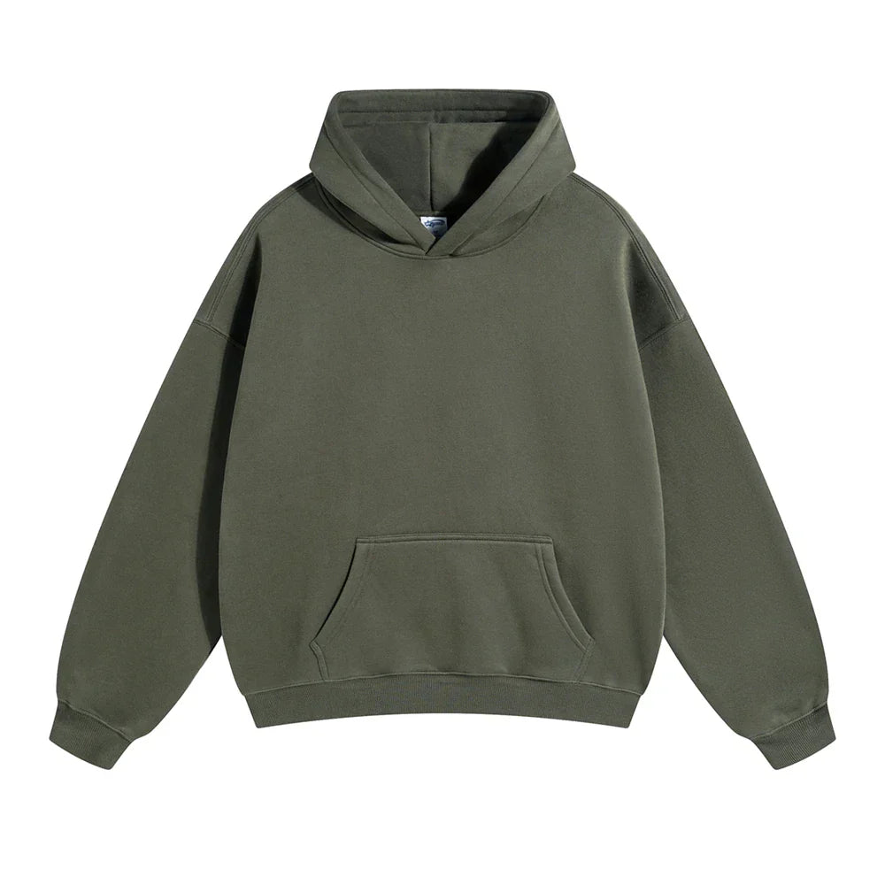 Leo | Oversized Hoodie with Hood and Warm Fleece Lining
