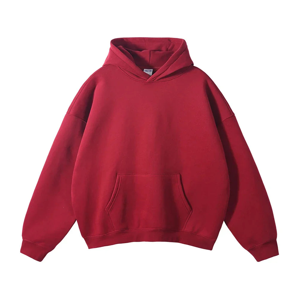 Leo | Oversized Hoodie with Hood and Warm Fleece Lining