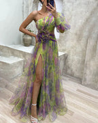 Elcevi | Airy Dress Flowing Layers For Women