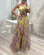 Elcevi | Airy Dress Flowing Layers For Women