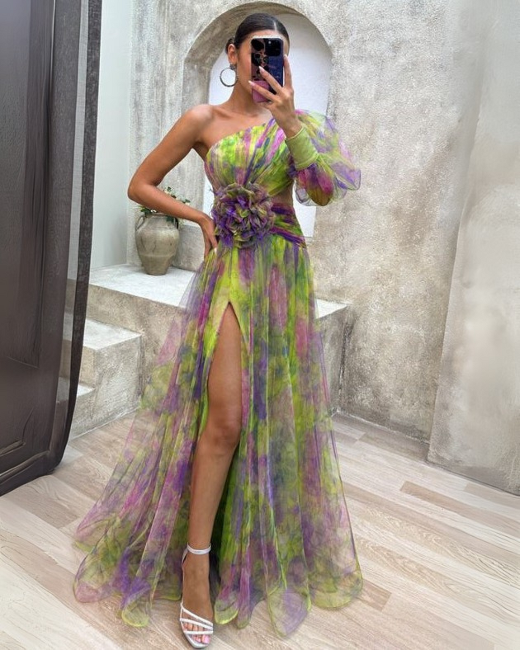 Elcevi | Airy Dress Flowing Layers For Women