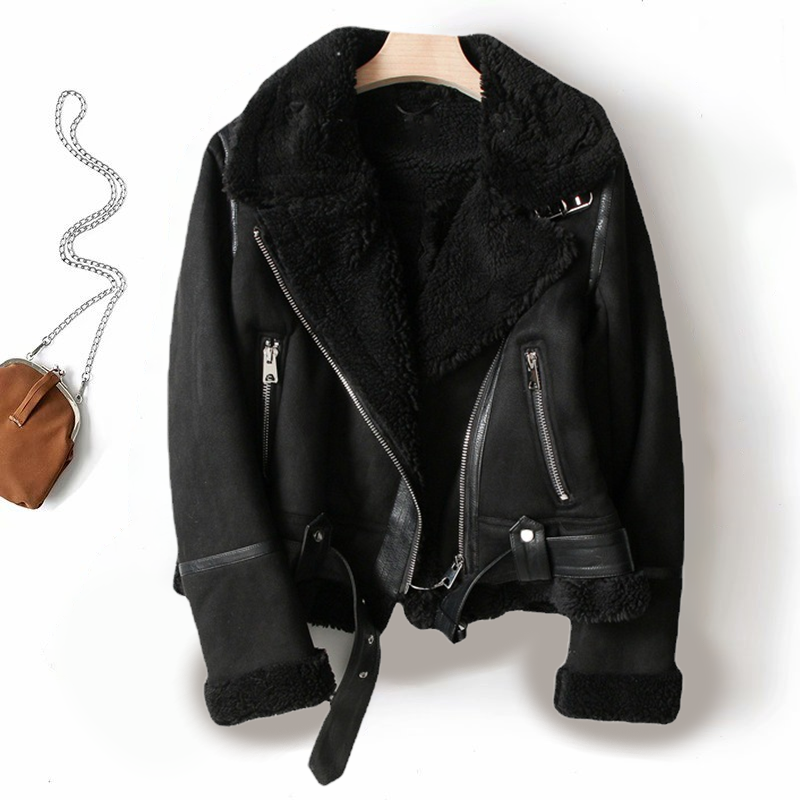 Stephany | Leather Jacket Women