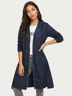 Avy | Women's Long Hooded Rain Jacket