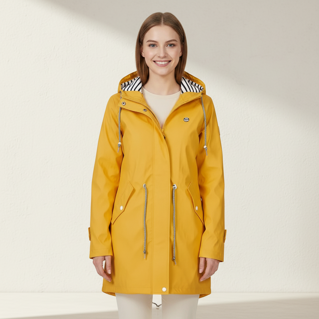 Lightweight Waterproof Rain Jacket for Women - Janice