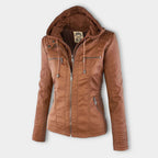 Kim | Weatherproof Women's Jacket with Hood Water-Repellent Lightweight