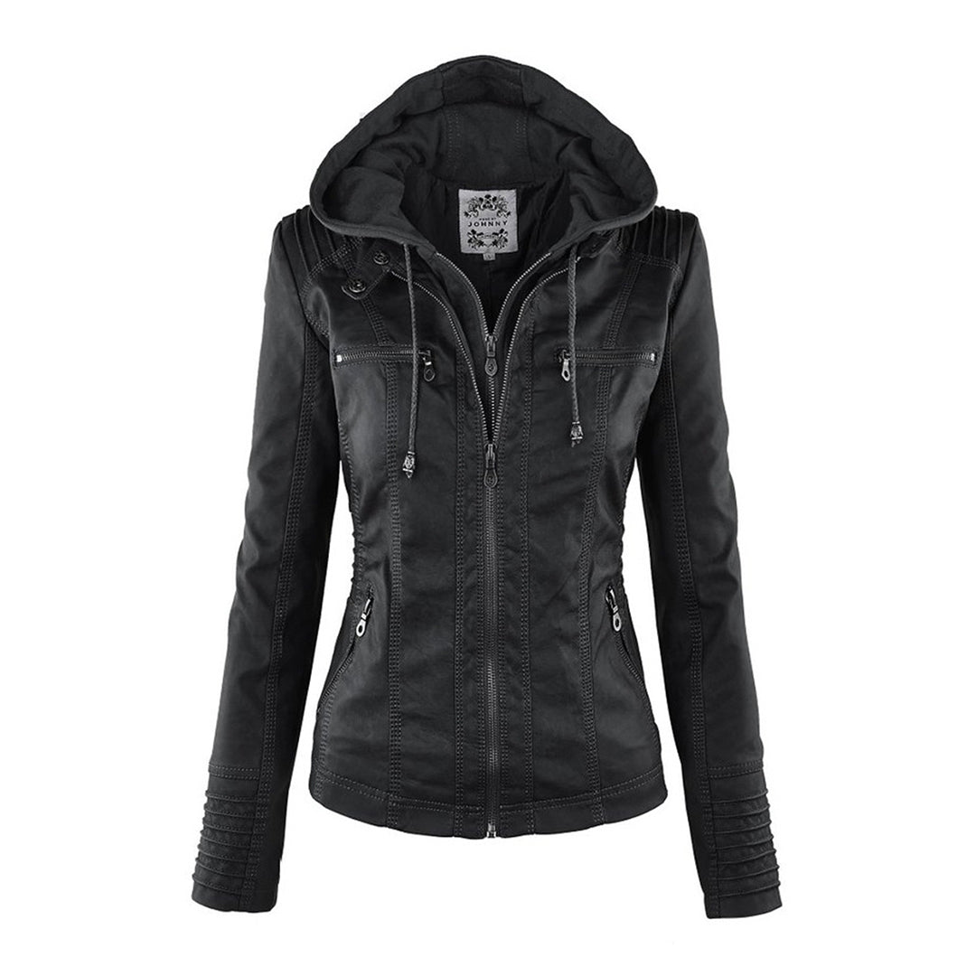 Kim | Weatherproof Women's Jacket with Hood Water-Repellent Lightweight