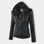 Kim | Weatherproof Women's Jacket with Hood Water-Repellent Lightweight