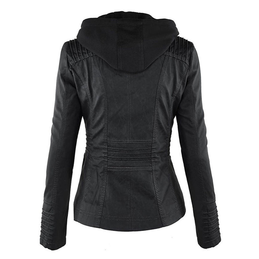 Kim | Weatherproof Women's Jacket with Hood Water-Repellent Lightweight