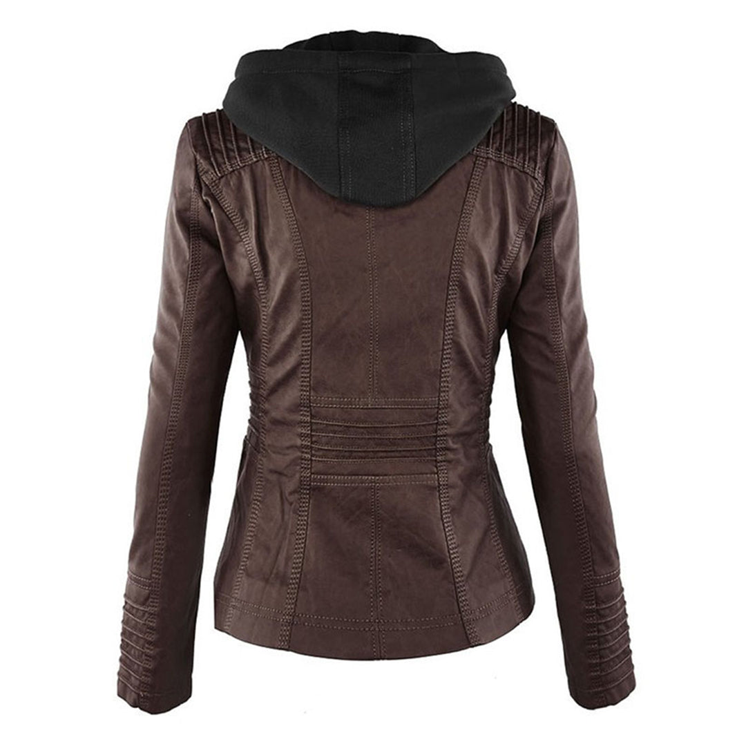Kim | Weatherproof Women's Jacket with Hood Water-Repellent Lightweight