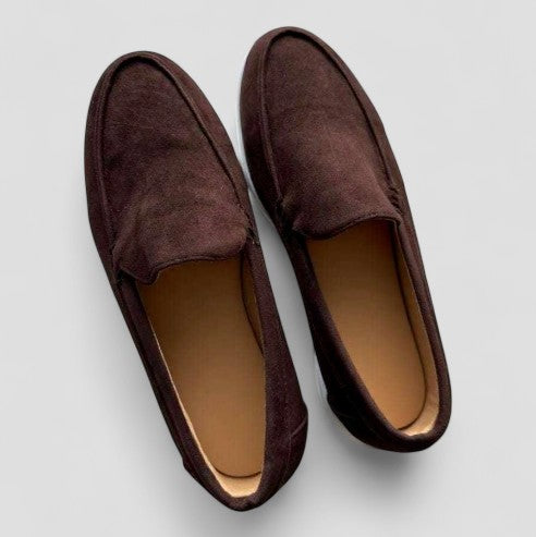 Milano | Old Money Suede Slip-On Loafers for Men