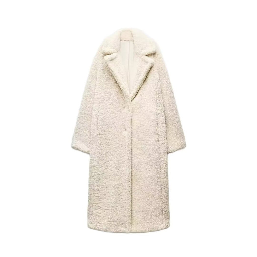 Rosy | Comfortable Winter Long Teddy Coat