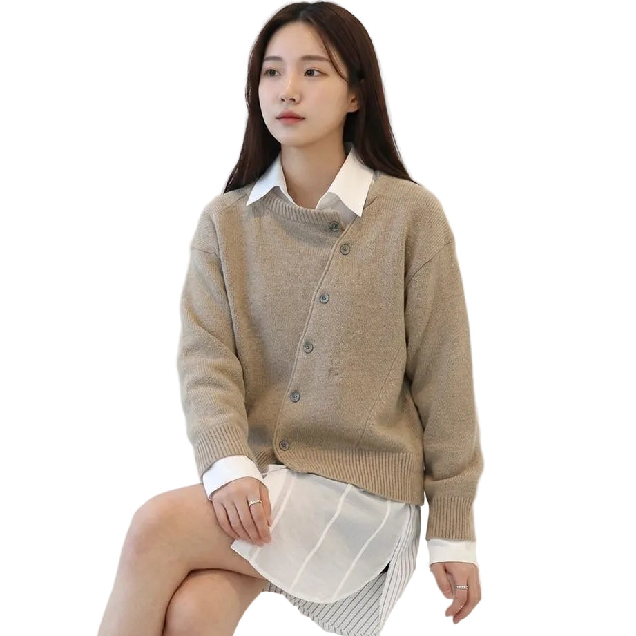 Lucy | Knit Button Cardigan