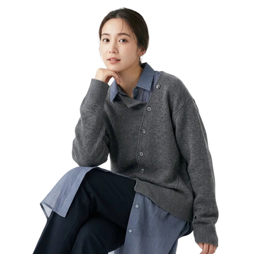 Lucy | Knit Button Cardigan