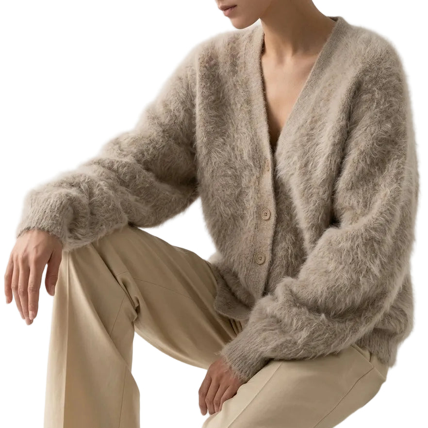 ISA | V Neck Knit Cardigan