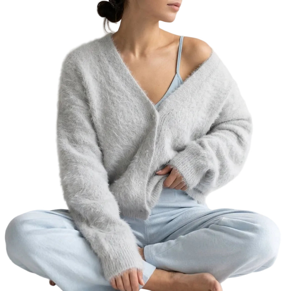 ISA | V Neck Knit Cardigan