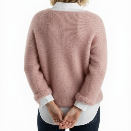 ISA | Heavy Knit O Neck Sweater