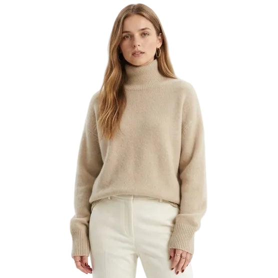 ISA | Cashmere Look Turtleneck Sweater