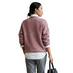 Elene | Loose Fit Button Collar Sweater
