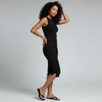 Elcevi | High Waisted Capri Pants with Pockets For Women