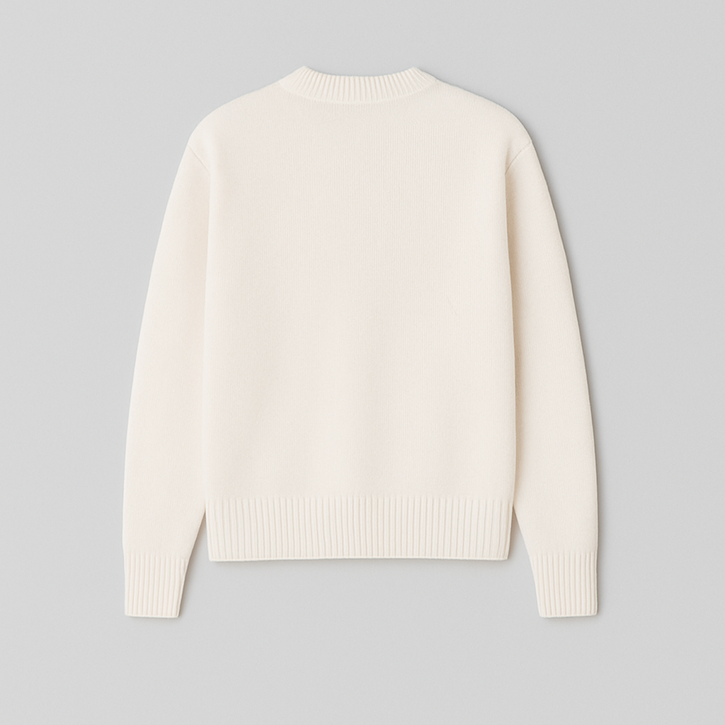 Amber - Soft Heart Knit Sweater for Women
