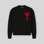Amber - Soft Heart Knit Sweater for Women
