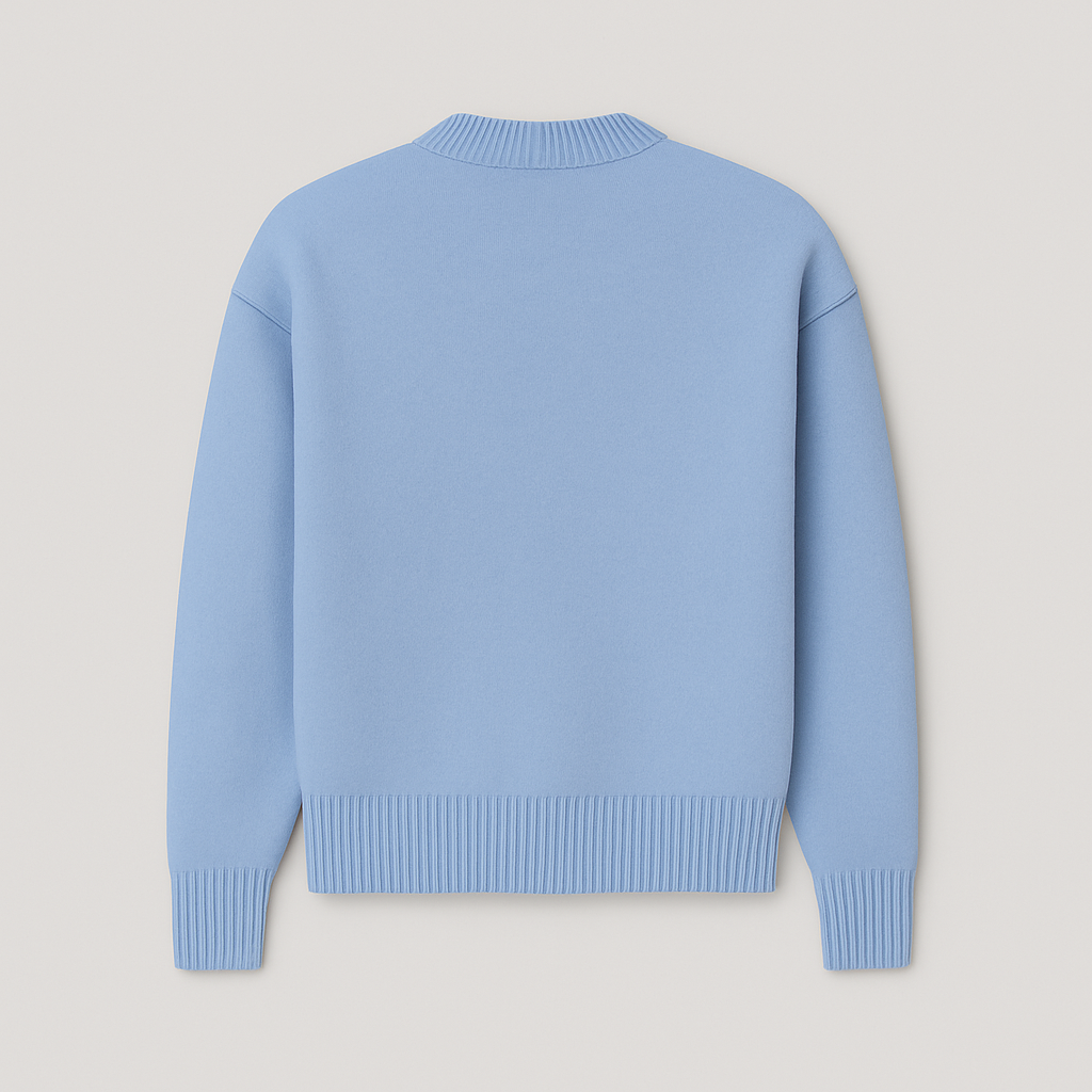 Amber - Soft Heart Knit Sweater for Women