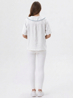 Lina | Linen Ease Blouse