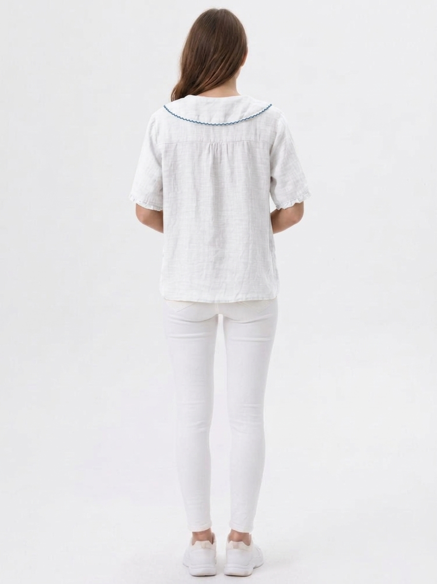 Lina | Linen Ease Blouse