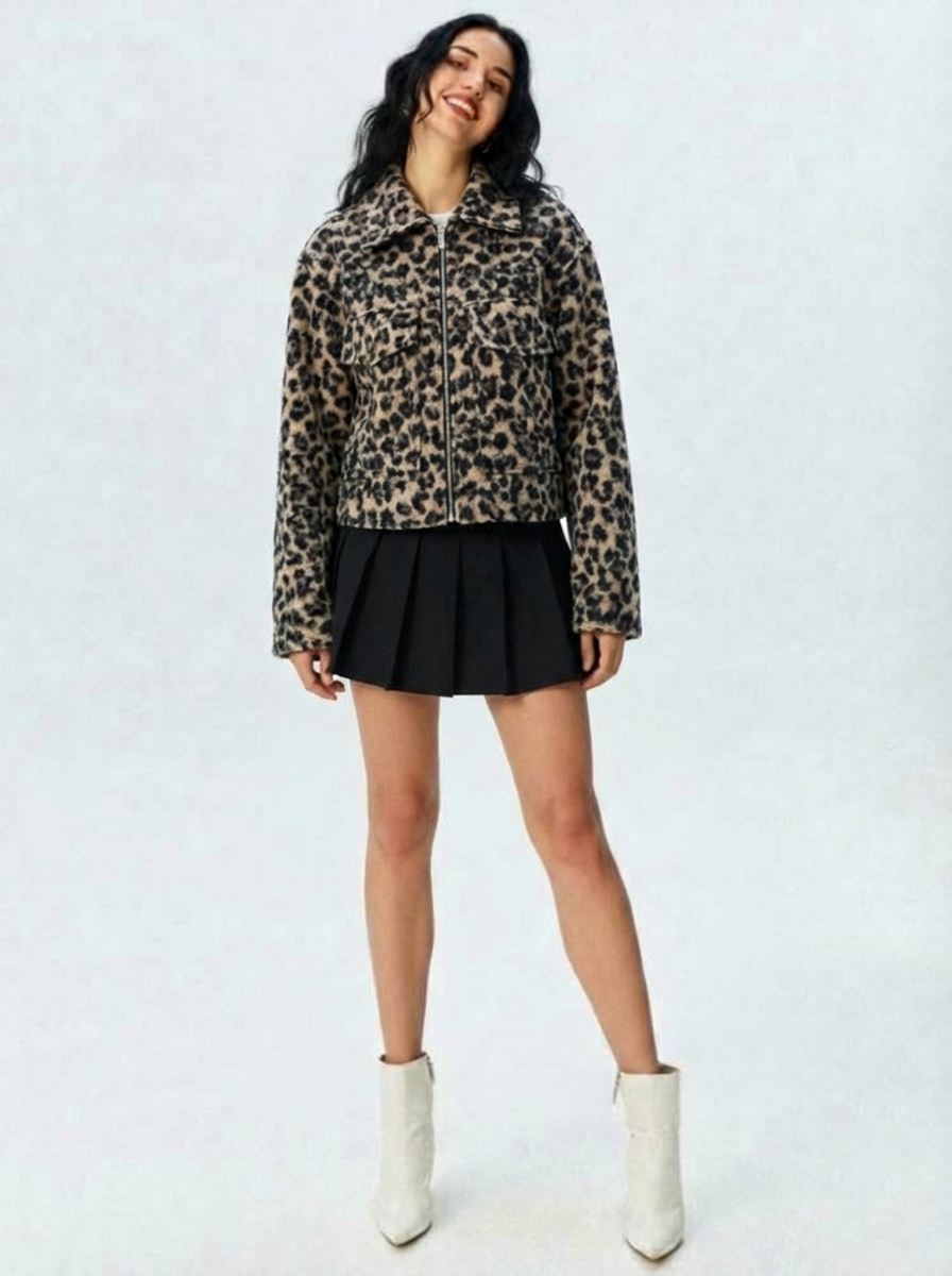 Noa | Tweed Zip Jacket