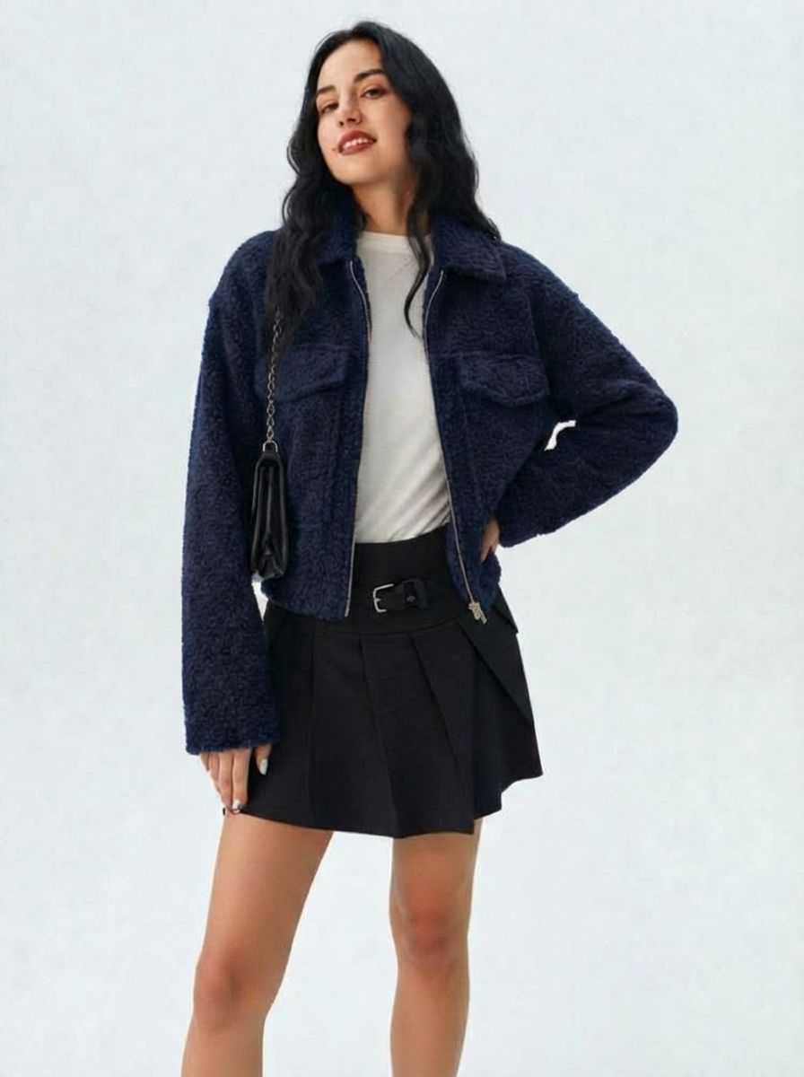 Noa | Tweed Zip Jacket