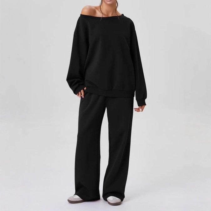 Lily | Sporty Casual Two-Piece Set with Off-Shoulder Design