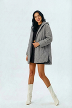 Lina | Quilted Hooded Jacket