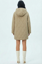 Lina | Quilted Hooded Jacket