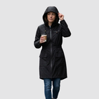 Elcevi | Rain Jacket with Hood – Weatherproof & Functional For Women