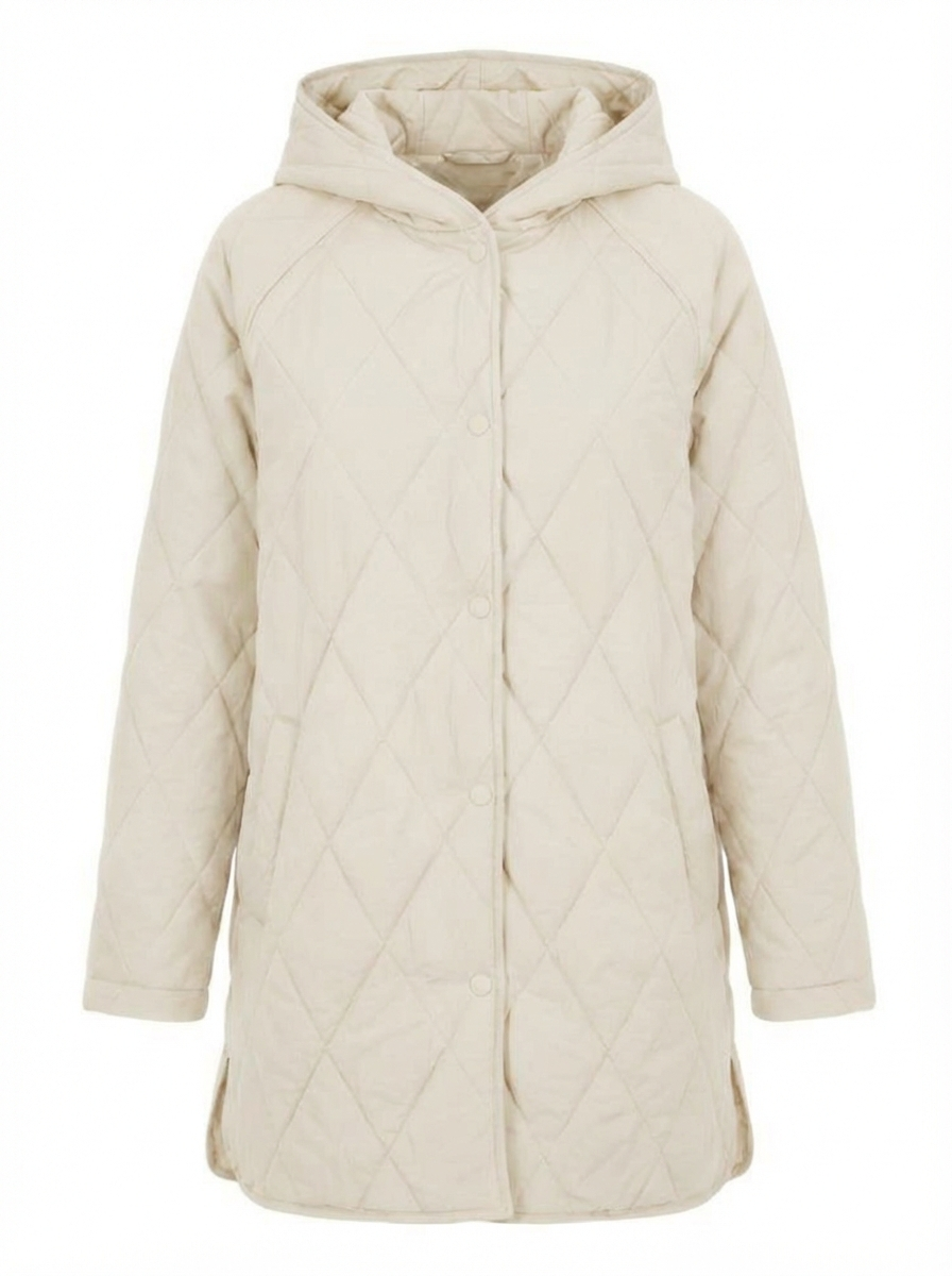 Lina | Quilted Hooded Jacket