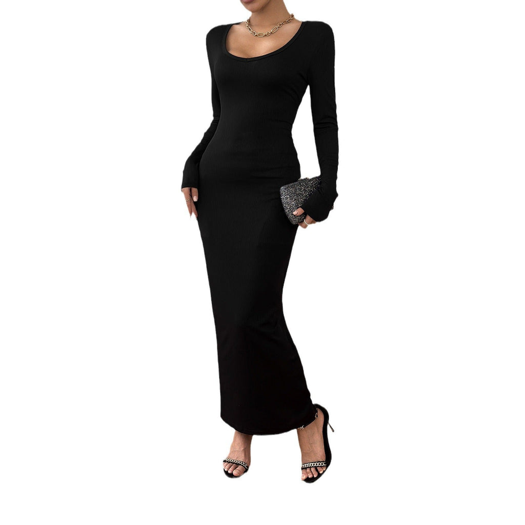 Avelin | Midnight Curve Maxi Dress