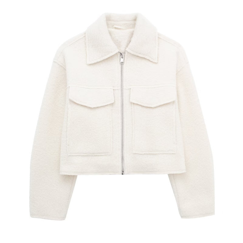 Noa | Tweed Zip Jacket